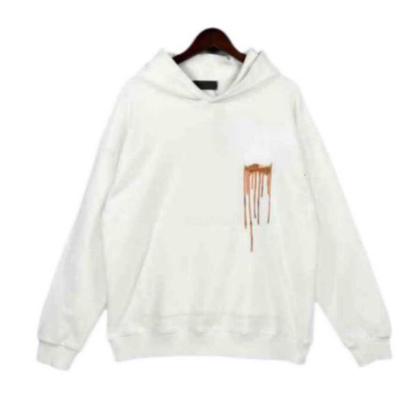 

sweaters designer amires hoodies 22ss high street pullover printed letter hooded black sweater hoodie casual men's women's wh33rdi