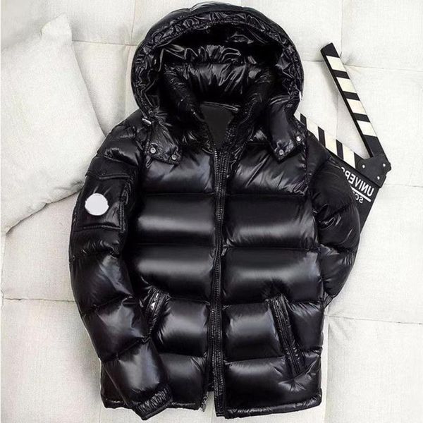 

parkas winter puffer jacket luxury brand mens down jacket men woman thickening warm coat men's clothing leisure outdoor jackets wo pcld, Black