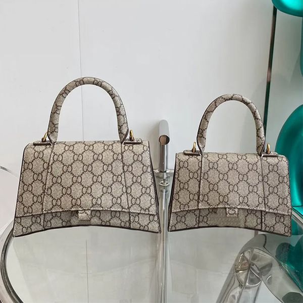 

hourglass bag designer bags fashion totes handbags women half m1oon handbag evening cross body purse flip wallet classic letter prints real