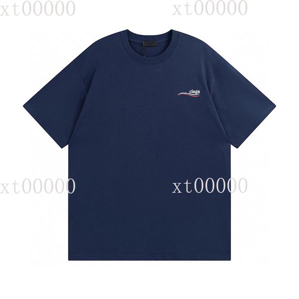 

22ss designer letter printed t shirts tee sweatshirt fashion high street short sleeves summer casual t-shirt breathable men women crew neck, Black;brown