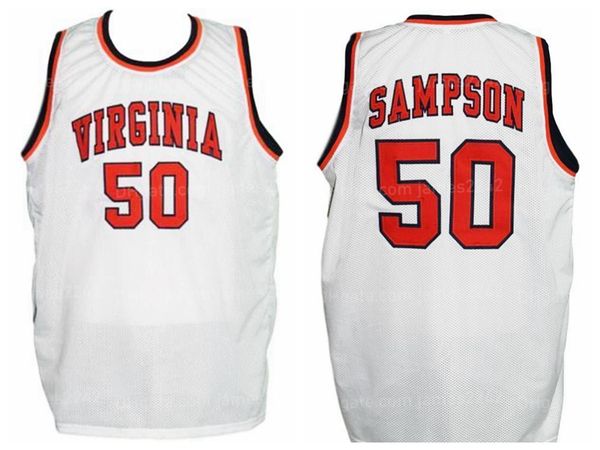 

custom sampson basketball jersey throwback mens white orange all stitched any name and number size s-5xl, Black;red