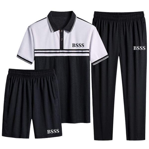 

brands men's plus size tracksuits tees polos shirt short pants suit 2023 man bos fashion designer casual sports short sleeve lapel t-sh, Gray