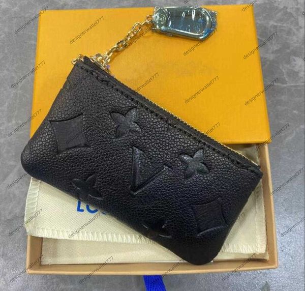 

womens mens key pouch pochette cles designers wallet fashion handbag credit card holder coin wallet designer woman purse luxurys m62650 with, Red;black