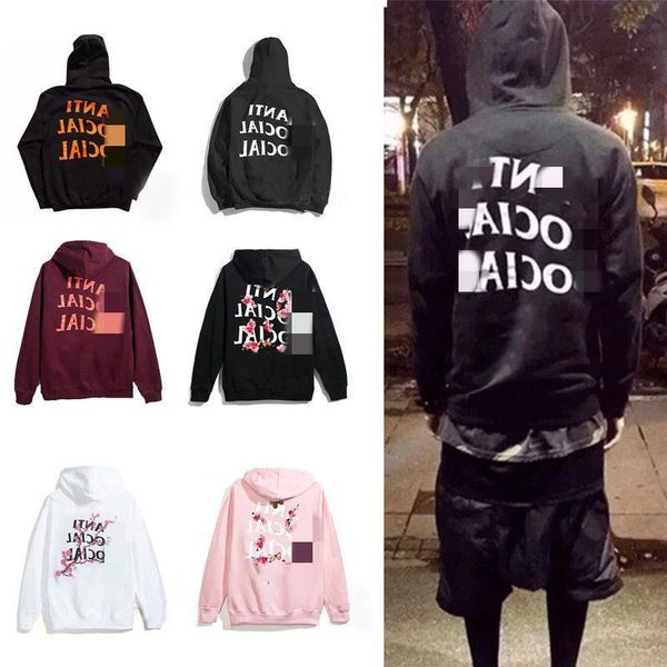 

the new couple's casual loose sweater is matched with japanese hip-hop alphabet smiley face hooded for both men and women kfdqm, White;black