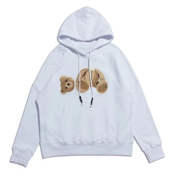 

fashion mens designer hoodies tech fleece men women bear style jackets zipper hoodie print sweatshirts for male size s-xl tuecu, Black;brown