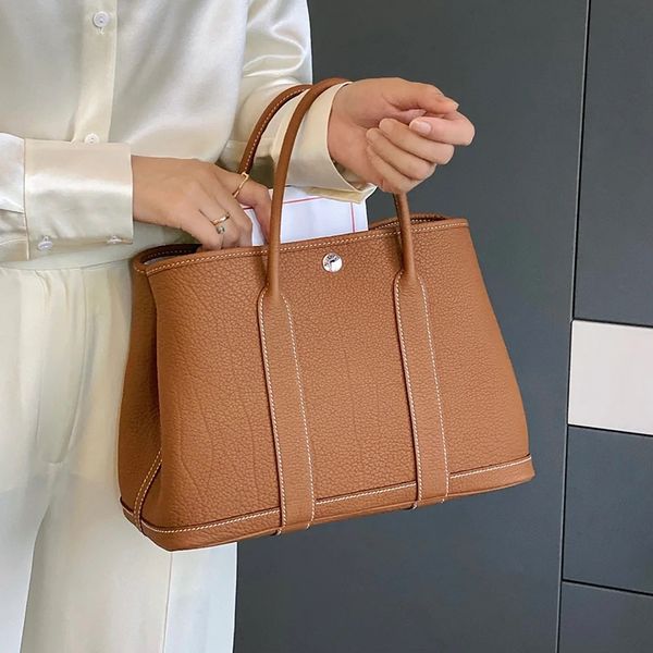 

garden togo handbag original bags tote bag straps shoulder crossbody purse genuine leather togo wallet classic vintage hademade mirror quali