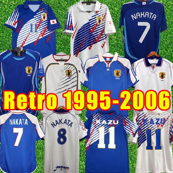 

nakata retro japan soccer jerseys vintage soma akita okano kawaguchi classic football shirt kazu hattori short sleeve national team 1995 199, Black;yellow