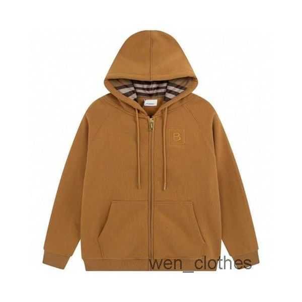 

designer burbrerys hooded hoodies correct version bbr hoodie 2022ss autumn winter lining plaid sweater for men and 4 bsx5, Black