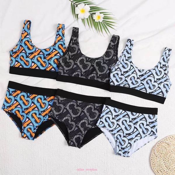 

women bras sets swimsuits bikini tall waist fission multicolors summer time beach style european and american wind swimsuits