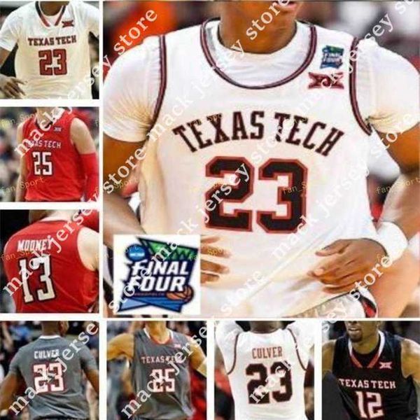 

basketball nik1 ncaa ttu texas tech basketball jersey 21 khavon moore 23 jarrett culver 24 avery benson 25 davide moretti custom stitched, Black