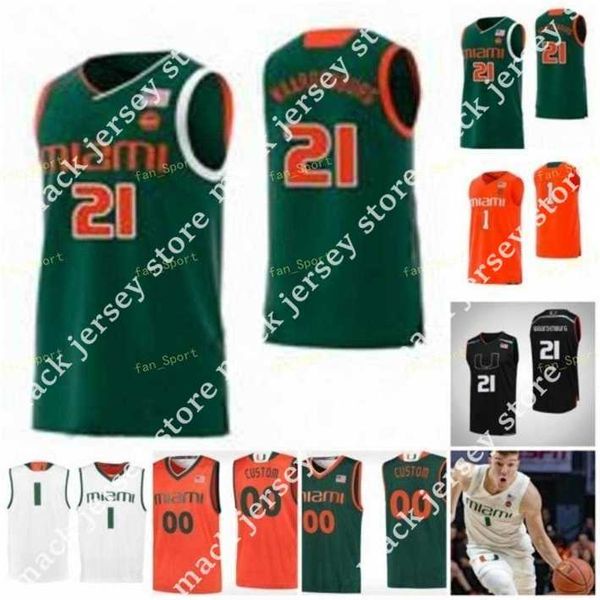 

college basketball wears nik1 ncaa college miami hurricanes basketball jersey 0 chris lykes 1 dejan vasiljevic 2 isaiah wong 3 nysier brooks, Black