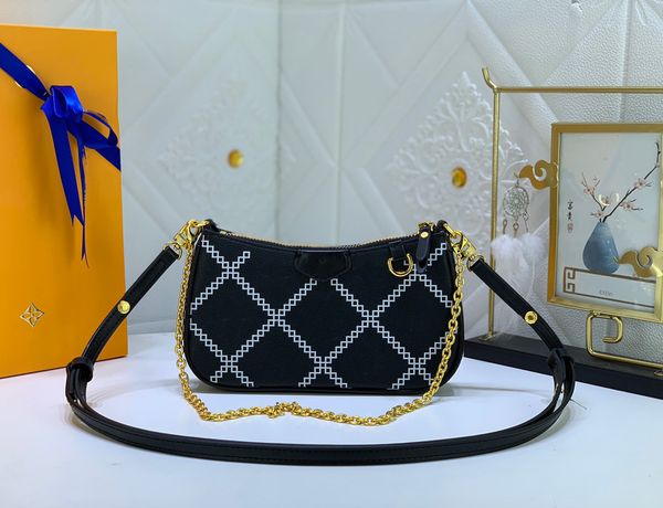 

designer handbags luxury messenger bag ladies leather shoulder fashion zip cross body casual wear size 19-11-3cm m81066