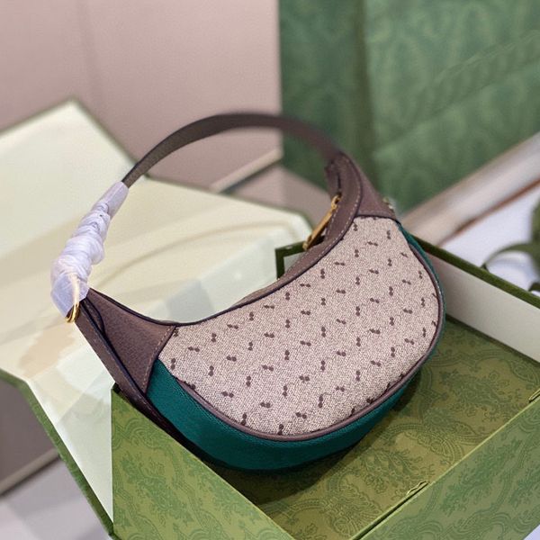 

crossbody bags luxurys handbag luxury bag women mini half moon pack designers handbags fashion classic cross body purses