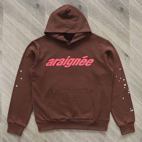 

2023fw pullover men's plus size hoodies & sweatshirts women hoodies, Black;brown