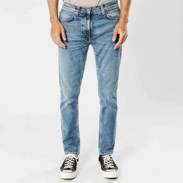 

men's jeans jeans casual loose large washed men's versatile long pants, Blue