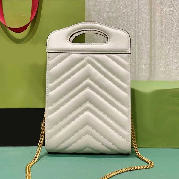 

classic designer ophidia mobile phone bags chain handbags women shoulder crossbody bags tote messenger satchel vintage handbag fashion purse