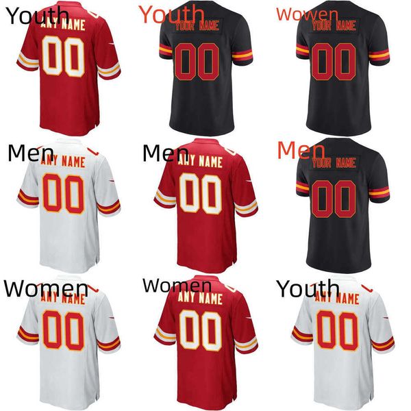 

football jersey kansas''city''chiefs''24 skyy moore 83 noah gray 88 jody fortson 27 rashad fenton 17 mecole ha, Black;red