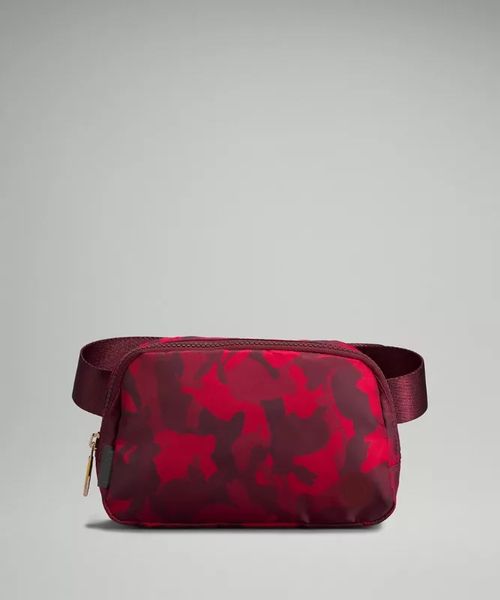 

lu new year everywhere belt bag 1l belt bag fanny pack designer classic bum chest yoga bag bumbag nylon rabbit all over print red multi shou