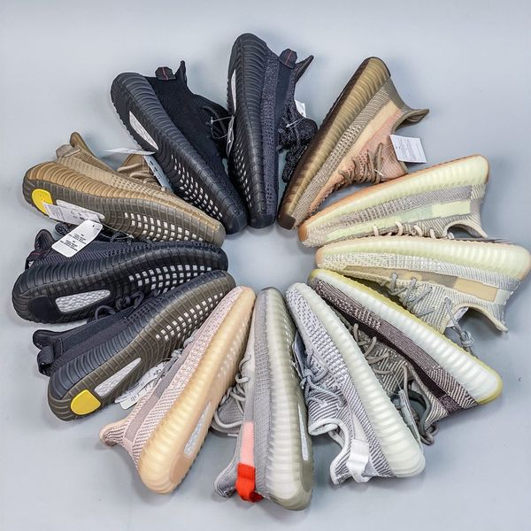 

2023 v2 shoes static 3m reflective gypsophila running shoes beluga 2.0 sesame butter semi-frozen yellow cream white zebra mens womens sneake, Black