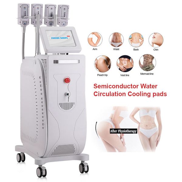 

cryolipolysis machihne fat ing cryo body slimming cellulite reduction with 8 pads
