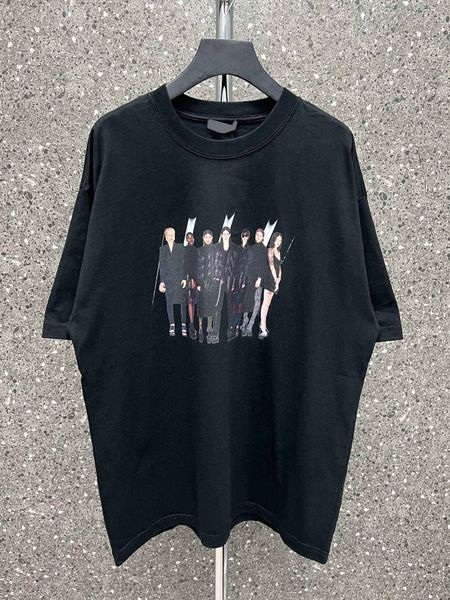 

men's plus tees & polos round neck embroidered and printed polar style summer wear with street pure cotton w642ffg, Black;brown