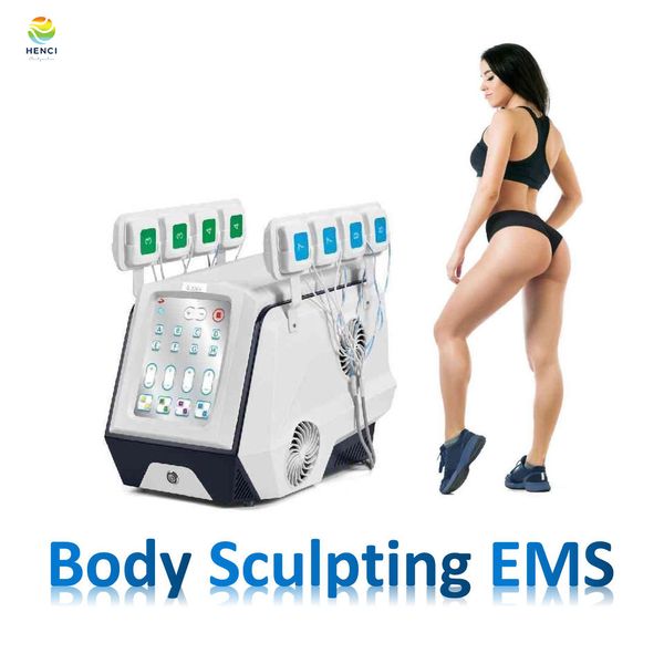 

high-intensity electrical pulse ems body sculpting machine ems shaping muscle stimulator with eight areas