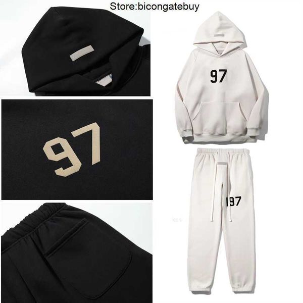 

ess casual hoodies mens womens 23ss fashion streetwear pullover sweatshirts loose couple clothing m1tm, Black