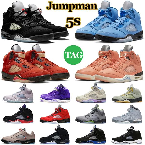 

jumpman 5 men basketball shoes 5s easter mars for her black metallic easter we the mens trainers outdoor sports sneakers size 7-13