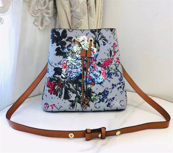

designer neonoe bags bucket bag handbags flowers gradient spring in the city designers women crossbody handbag shoulder totes bags purses wa