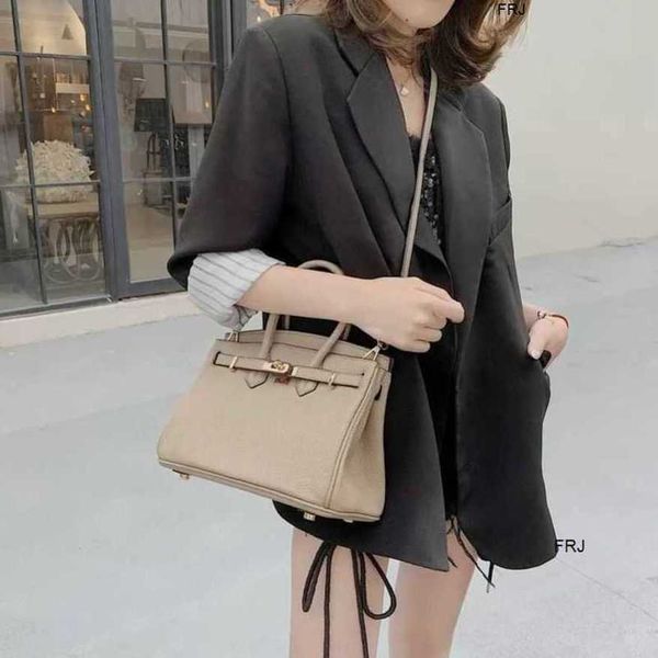 

designer birkin handbags herme platinum bag layer cowhide leather womens 2023 new red wedding bride kelys portable have logo frj