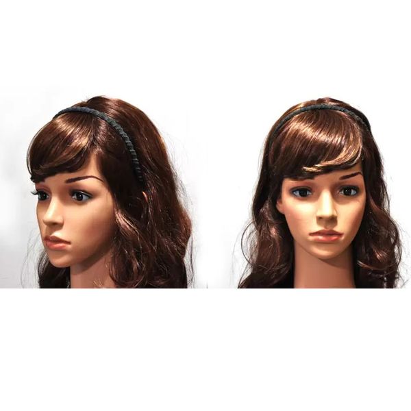 

goody stay put hold tight headbands no slip headband black color, Silver