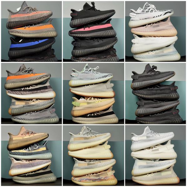 

2023 v2 shoes static 3m reflective gypsophila running shoes beluga 2.0 sesame butter semi-frozen yellow cream white zebra mens womens sneake