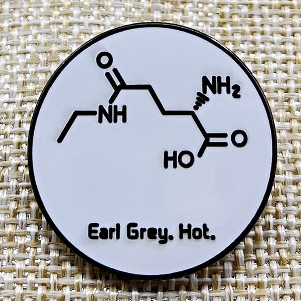 

space travel tea earl tea metal brooch chest badge film peripheral accessories gift pin, Blue