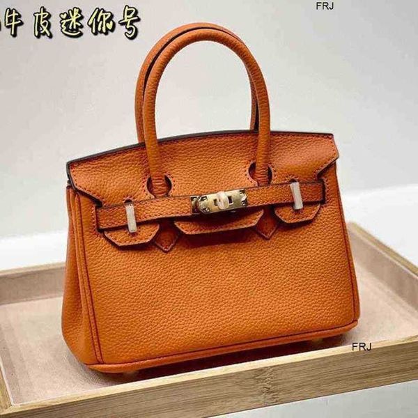 

designer birkin bags herme platinum bag womens leather small large h home full hand 2023 new style foreign have logo frj