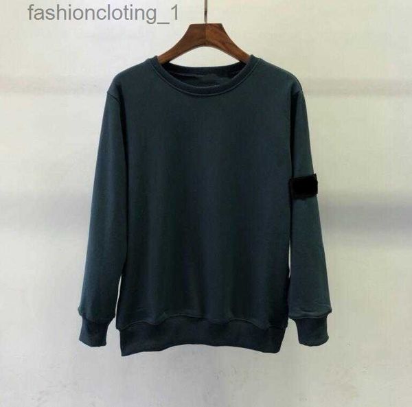 

men's hoodies sweatshirts stone jumpers fashion mens clothing letter embroidery long sleeve pullover man women casual cotton sportswe c, Black