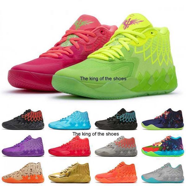 

with box lamelos ball mb.01 2022 basketball shoes mens trainers galaxy beige queen buzz city rick and morty sky blue black blast purple cat