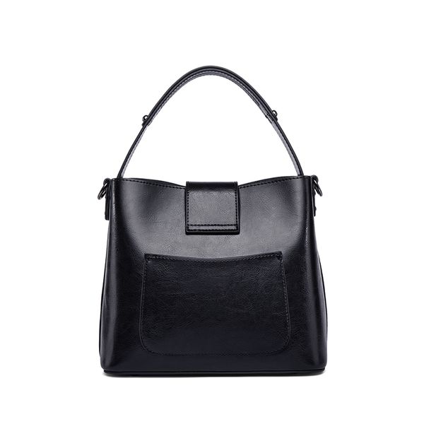 

original brand full real genuine leather shoulder bags vintage clean rice tote style women purse designed