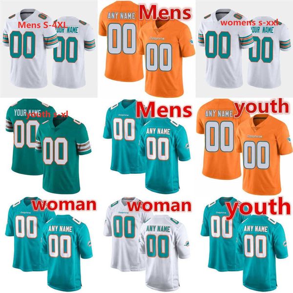 

football jersey miami''dolphins''7 jason sanders 29 brandon jones 31 raheem mostert 11 cedrick wilson jr. 55 jerome bake, Black;red