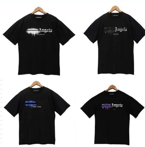 

designer t shirt bear summer palms palmangel print decapitated tshirt angels quick dry print designers men short sleeves angle tees oversiz, White;black