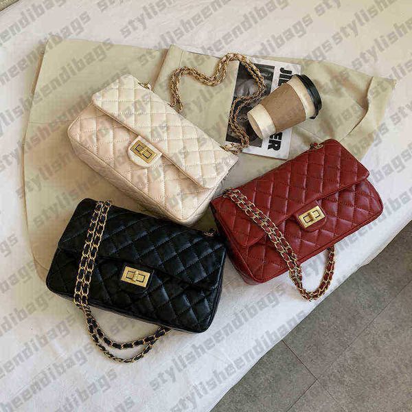

cross body new luxury diamond lattice shoulder women bag elegant black pu leather messenger bag female flap quilted chain crossbody handbag