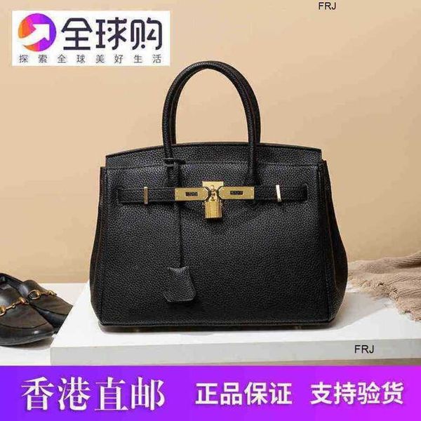 

designer bags birkin handbags herme lychee pattern platinum bag leather hand large capacity key femae 2023 new fashion have um75 logo frj