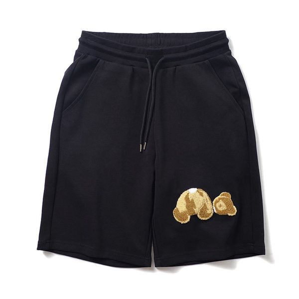 

2023 shorts mens relaxed shorts swim shorts loose-fit black cotton blend relaxed summer lightweight letter knee length regular shorts mid ca, White;black