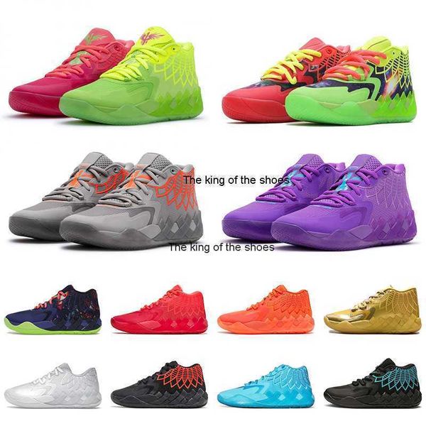 

lamelo ball 1 mb.01 men basketball shoes fashion sneaker black blast buzz city lo ufo not from here queen city rick and morty rock ridge red