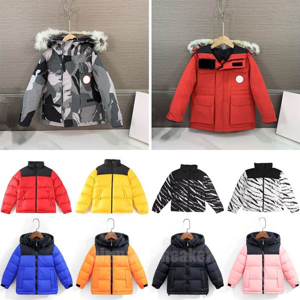 

2025 down coat jackets for kids winter sale puffer designer thickening warm high fashion and leisure women men's parkas asian, Blue;gray