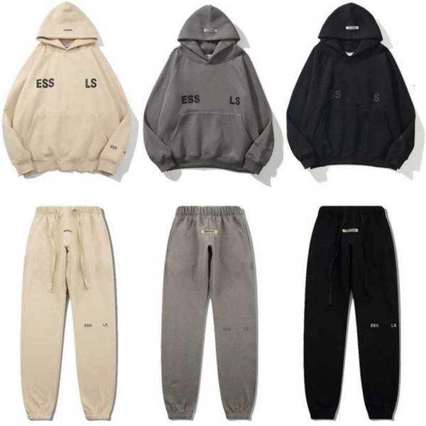 

hoodie pullover essential ess mens women designers hoodies winter man clothing long sleeve black hoody clothes applique sweatshirts i7m3