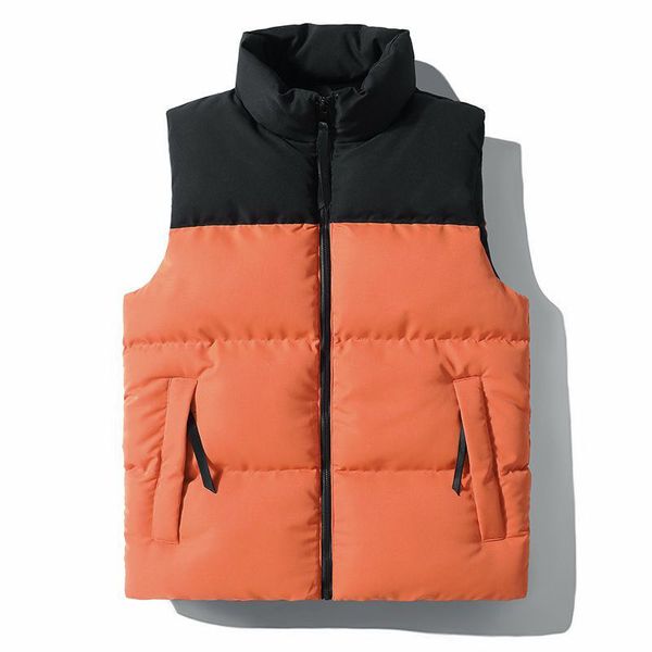 

vest gilet men's vests men's jacket authentic luxury goose high street feather material loose coat graphite gray black and white b, Black;white