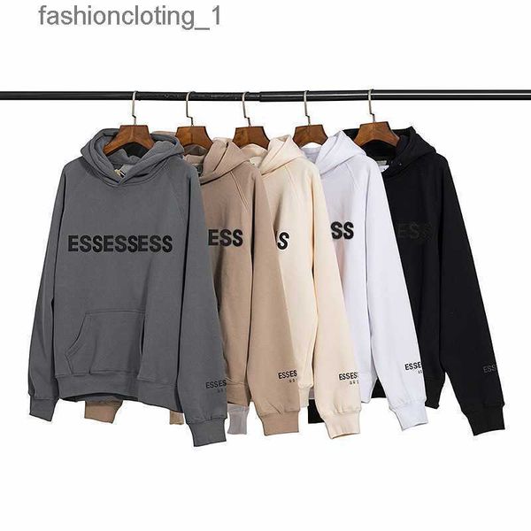 

high1 quality version pull-over hoodie mens women designers hoodies winter warm man clothing pullover clothes hoody sweatshirts 2022, Black