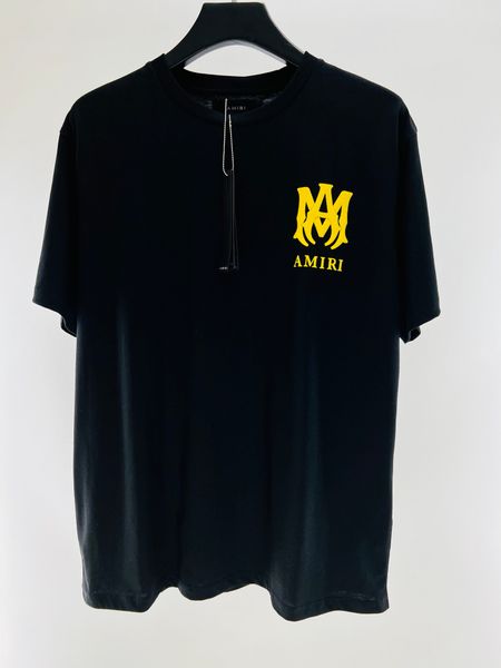 

2023 summer new black mens designer letter printing t shirts ~ us size tshirts ~ mens designer short sleeve t shirts, White;black