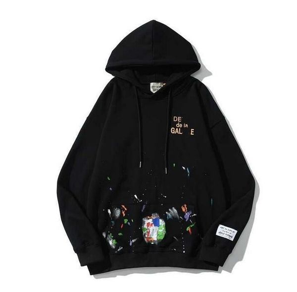

mens women designers hoodies galleryes depts fashion galleryse hoodys winter man long sleeve men s womens hoodie clothing clothes 21 pae7, Black