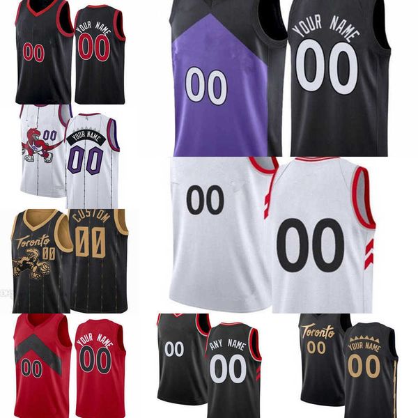 

75th custom mens womens youth toronto''raptors''24 khem birch pascal 43 siakam 23 fred vanvleet 3 og anunoby basketball, Black;red